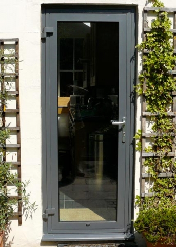 Aluminium door