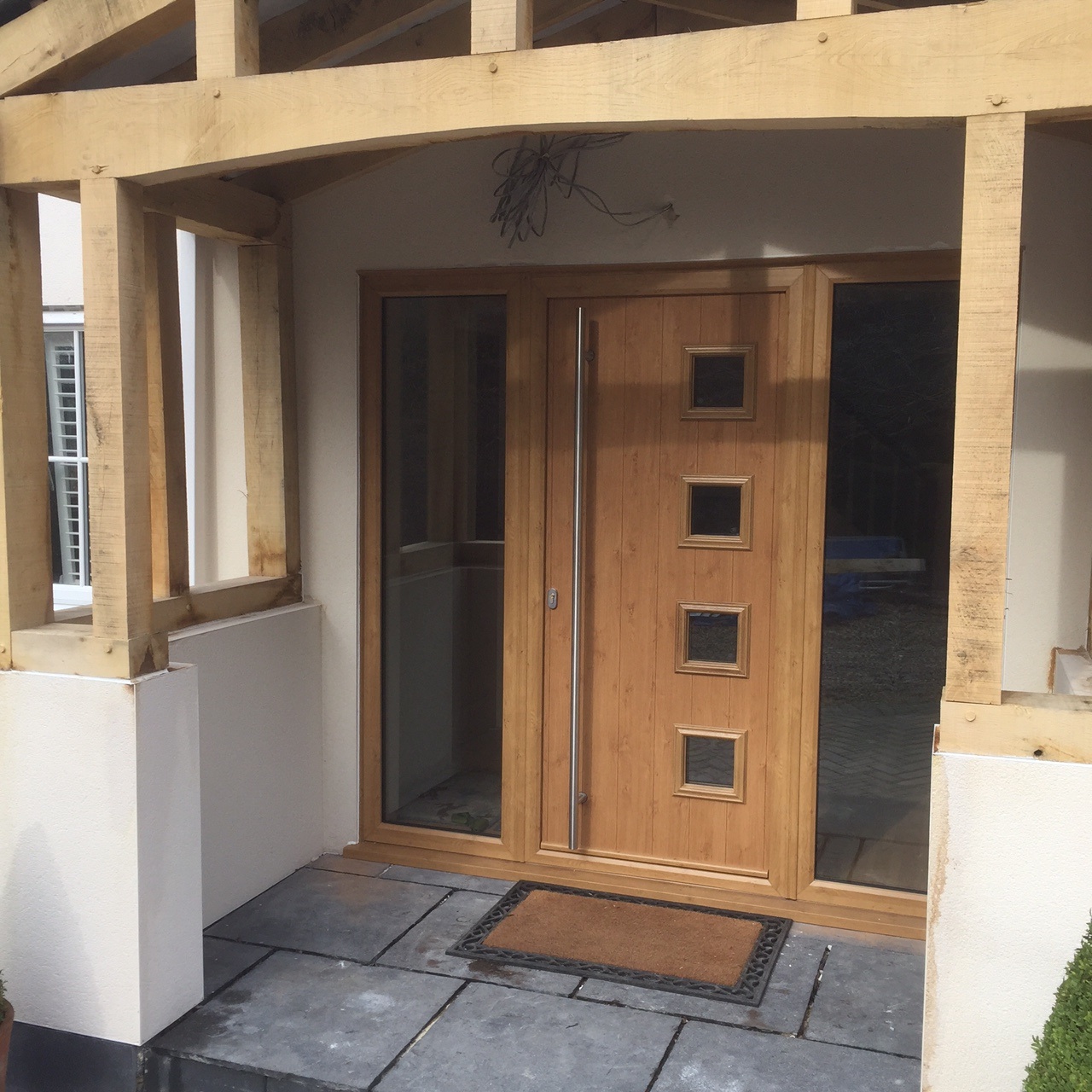 Golden Oak composite door