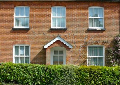 Replacement uPVC vertical sash windows by Warmerhouse
